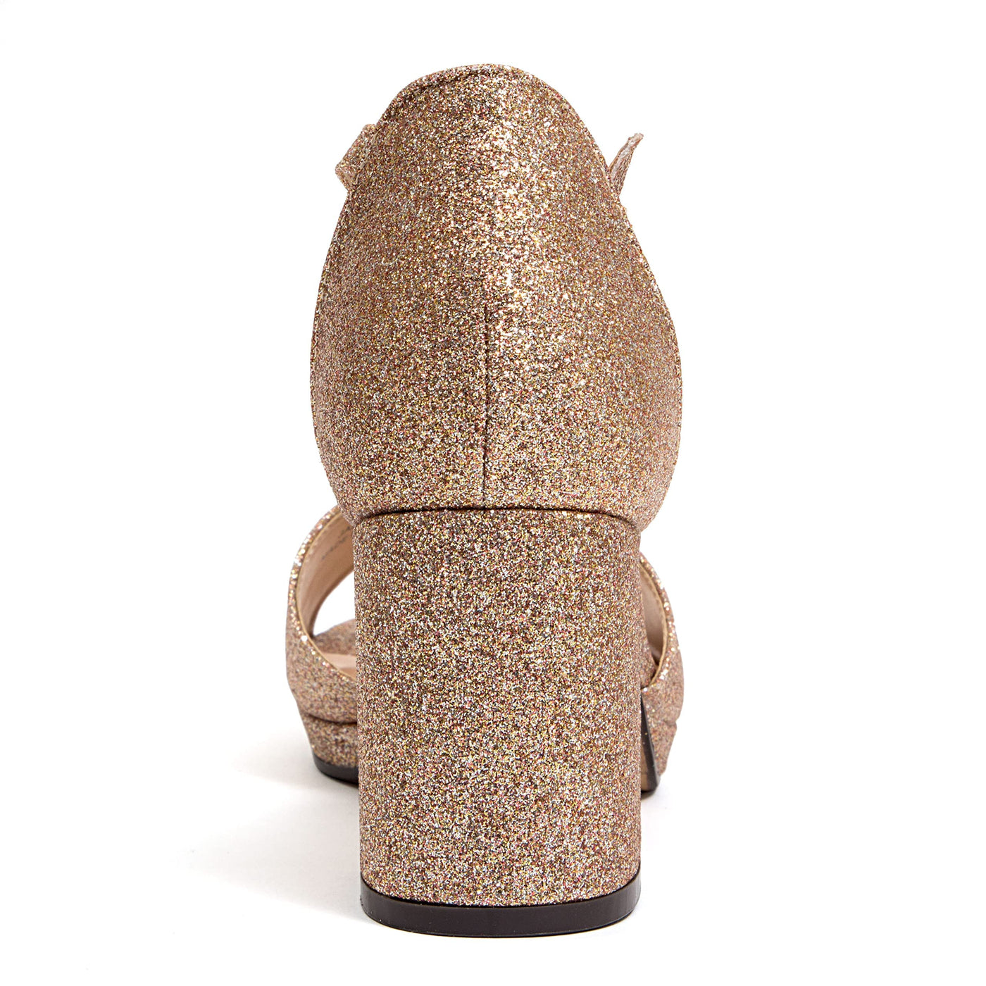 Ninety Union Jazzy Glitzy Open Till Close Back Sandal, Champagne, 11