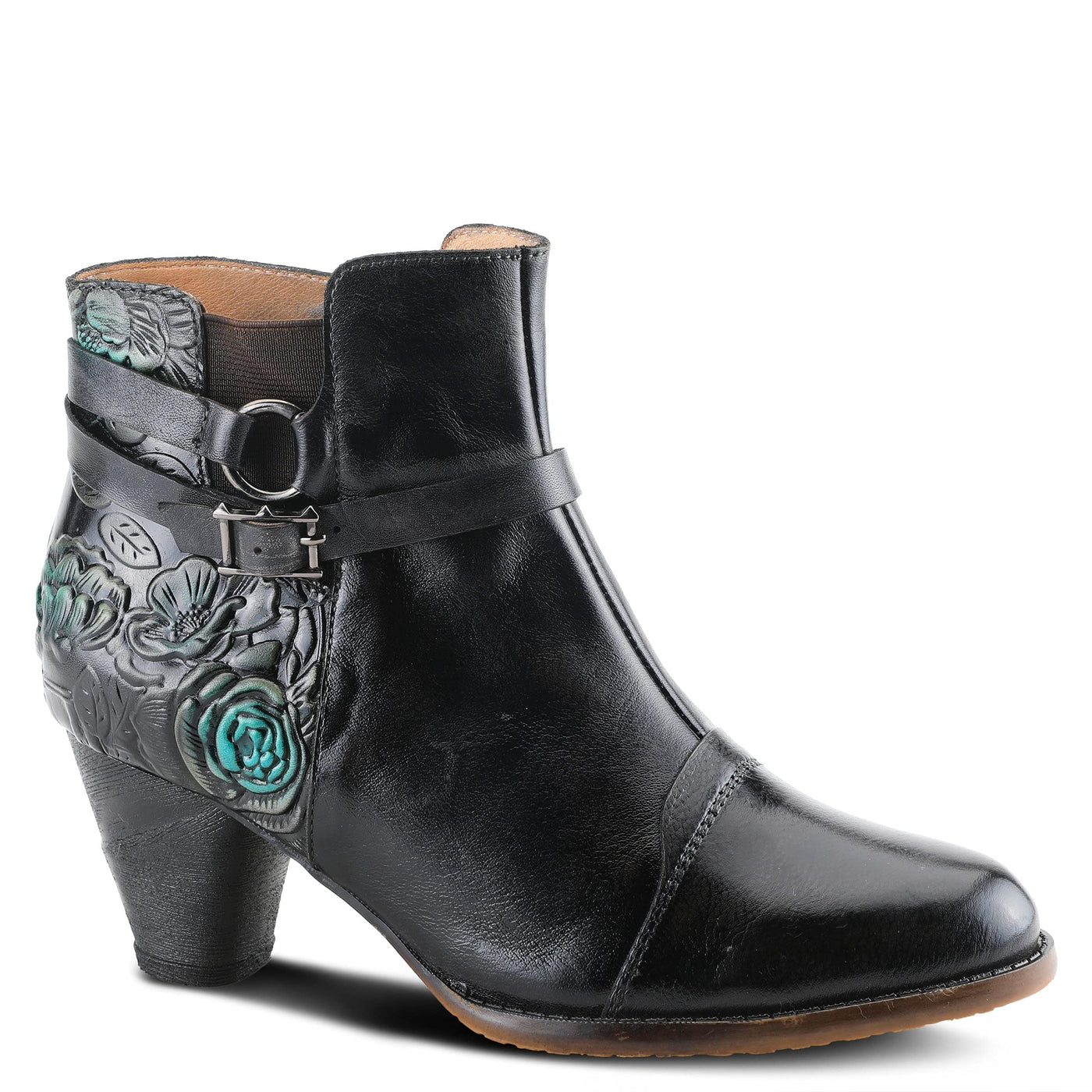 Spring Step L'Artiste Women's Beauti Bootie Black Multi EU 39 / US 8.5