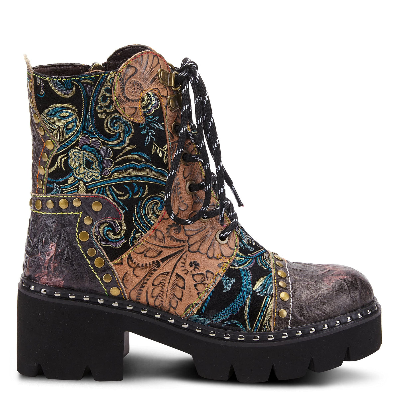 Spring Step L'Artiste Women's Severe Charcoal Multi EU 39 / US 8.5