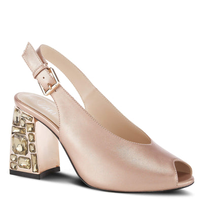 Azura Women's Dazzley Slip-On Backstrap Champagne EU 36 / US 5.5-6