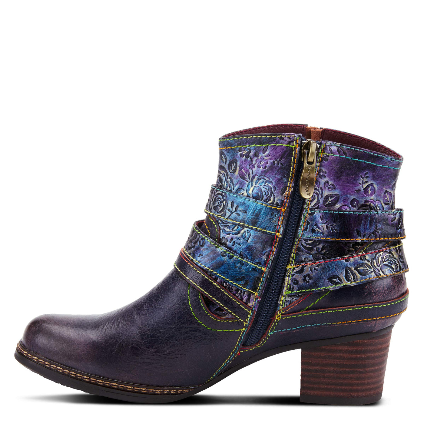 L'Artiste by Spring Step Shazzam-Rose Navy Multi EU 35 (US Women's 5) M
