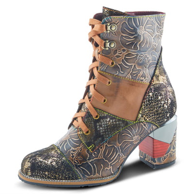 Spring Step L'Artiste Women's Aboot Boots Tan Multi EU 39 / US 8.5