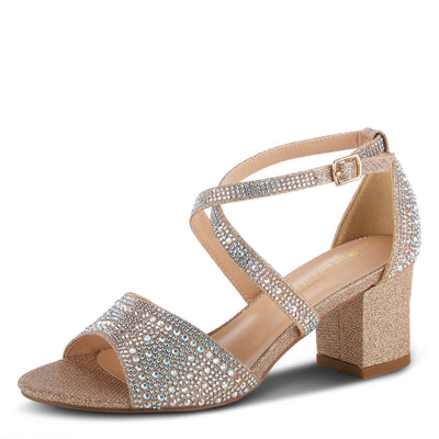 PATRIZIA Women's Delamore Open-Toe Sandal Champagne EU 38 / US 7.5-8