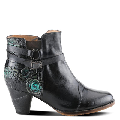 Spring Step L'Artiste Women's Beauti Bootie Black Multi EU 38 / US 7.5-8