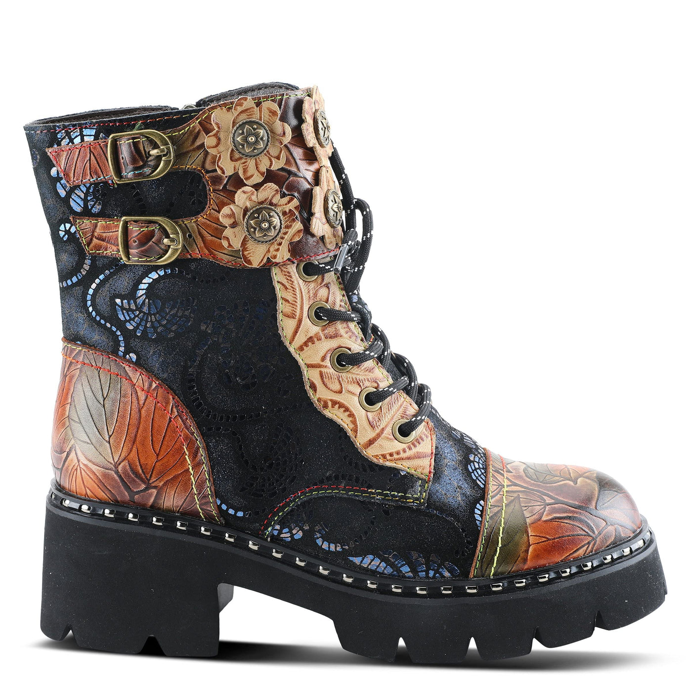 Spring Step L'Artiste Women's Limitless Bootie Tan Multi EU 35 / US 5