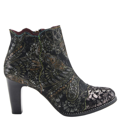 L'Artiste by Spring Step Women's Smokinhot Fashion Boot, Black Multi, 8.5