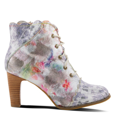 Spring Step L'Artiste Women's Enlighten Heeled Bootie Grey Multi EU 36 / US 5.5-6