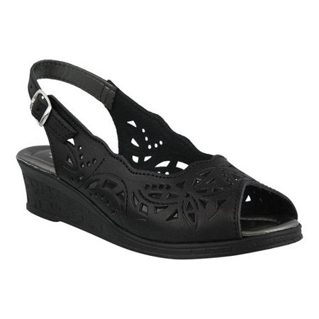 Women's Spring Step Orella Slingback Sandal, Size 5US - Black