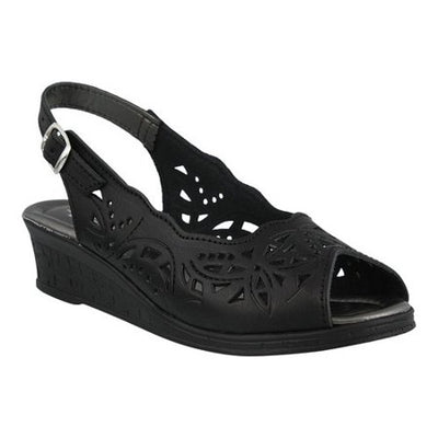 Women's Spring Step Orella Slingback Sandal, Size 5US - Black