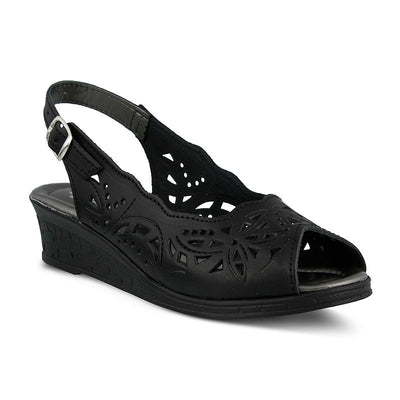 Spring Step Women's Orella Slingback Sandal,Black,42 EU/10.5 - 11 M US