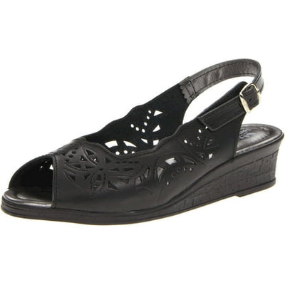 Spring Step Women's Orella Slingback Sandal,Black,42 EU/10.5 - 11 M US
