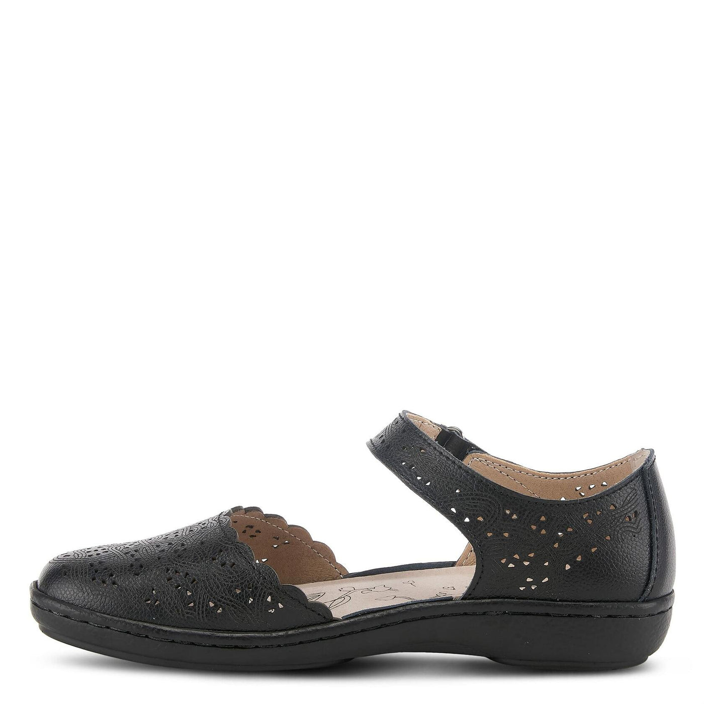 Spring Step Women's Sabriye Wedge Black EU 36 / US 5.5-6