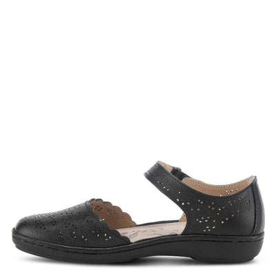 Spring Step Women's Sabriye Wedge Black EU 36 / US 5.5-6