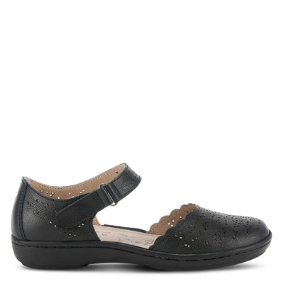 Spring Step Women's Sabriye Wedge Black EU 36 / US 5.5-6