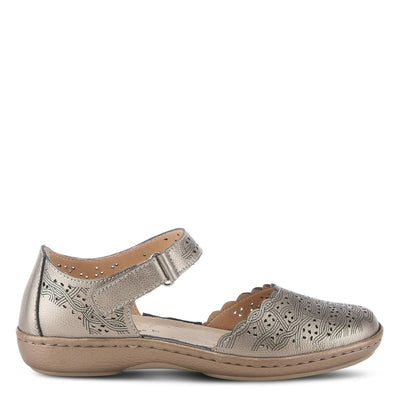 Spring Step Women's Sabriye Wedge Pewter EU 40 / US 9
