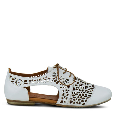 Spring Step Women's Theone Lace-Up Shoe White EU 41 / US 9.5-10