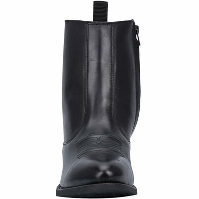 Laredo Women's Fletcher Pull on Boots Western, Black, 14 X-Wide