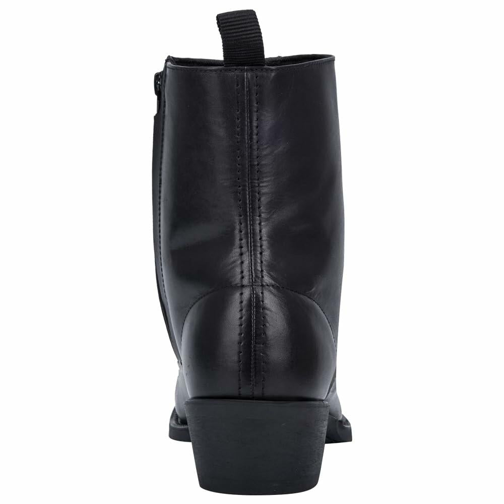 Laredo Women's Fletcher Pull on Boots Western, Black, 14 X-Wide