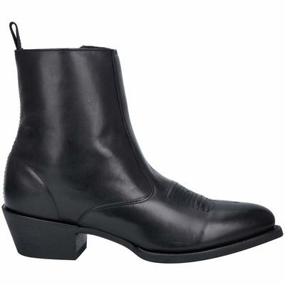 Laredo Women's Fletcher Pull on Boots Western, Black, 14 X-Wide