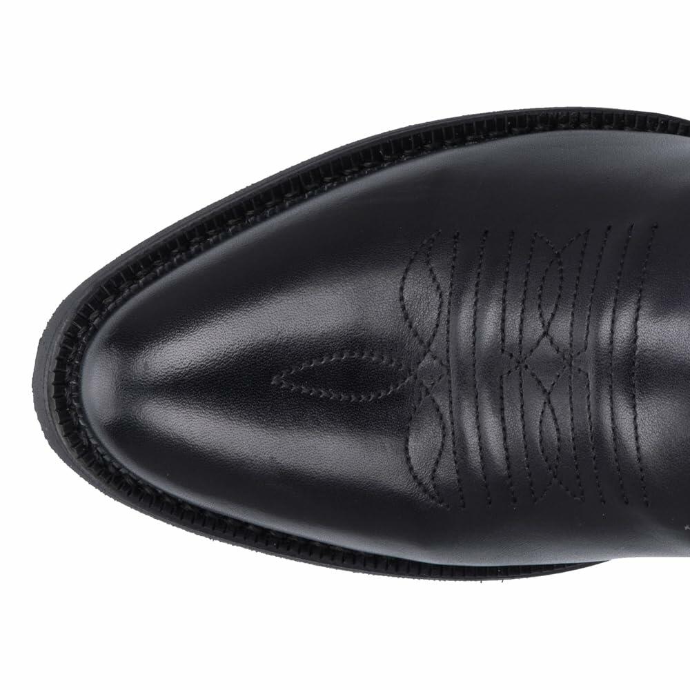 Laredo Women's Fletcher Pull on Boots Western, Black, 14 X-Wide
