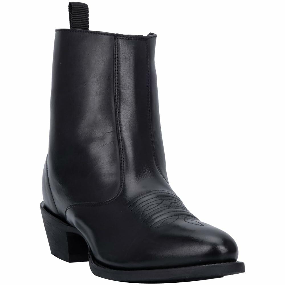 Laredo Women's Fletcher Pull on Boots Western, Black, 14 X-Wide