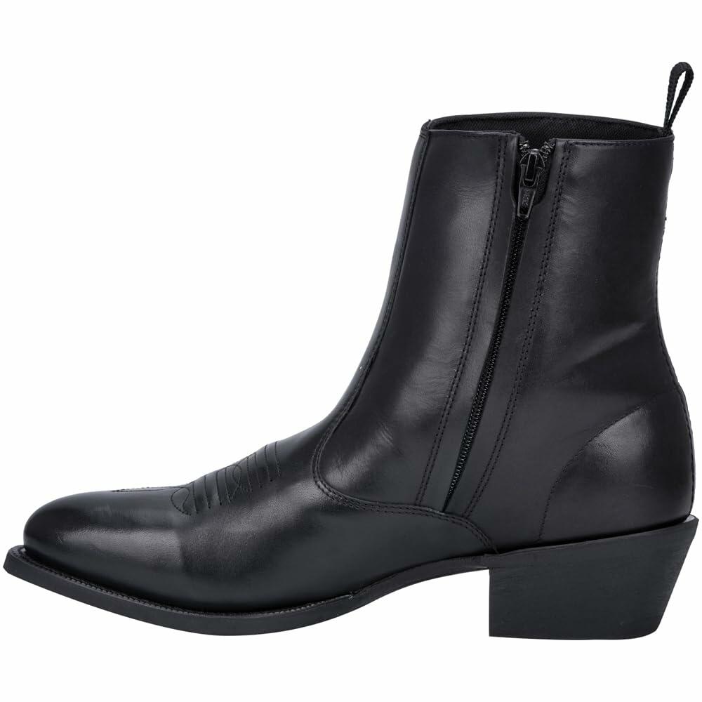 Laredo Women's Fletcher Pull on Boots Western, Black, 14 X-Wide