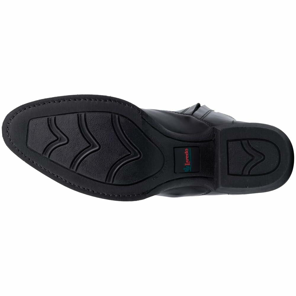 Laredo Mens Fletcher Pointed Toe Casual Boots Ankle - Black - Size 9.5 D