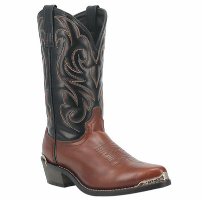 Laredo Mens Nashville Pointed Toe Dress Boots Mid Calf - Brown - Size 8.5 2E