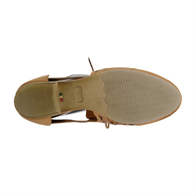 Spring Step Women's Theone Lace-Up Shoe Camel EU 41 / US 9.5-10