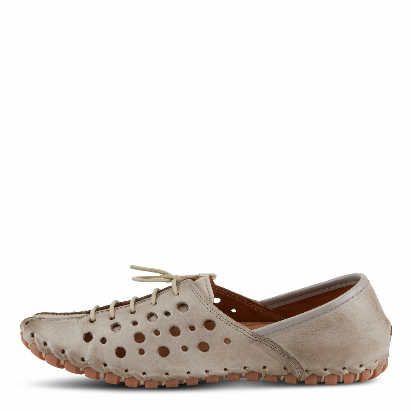 Spring Step Women's Moonwalk Slip-On Shoe Grey EU 40 / US 9