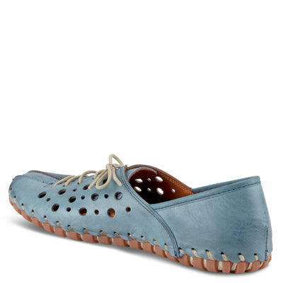 Spring Step Women's Moonwalk Slip-On Shoe Blue EU 39 / US 8.5