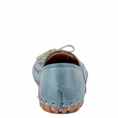 Spring Step Women's Moonwalk Slip-On Shoe Blue EU 39 / US 8.5