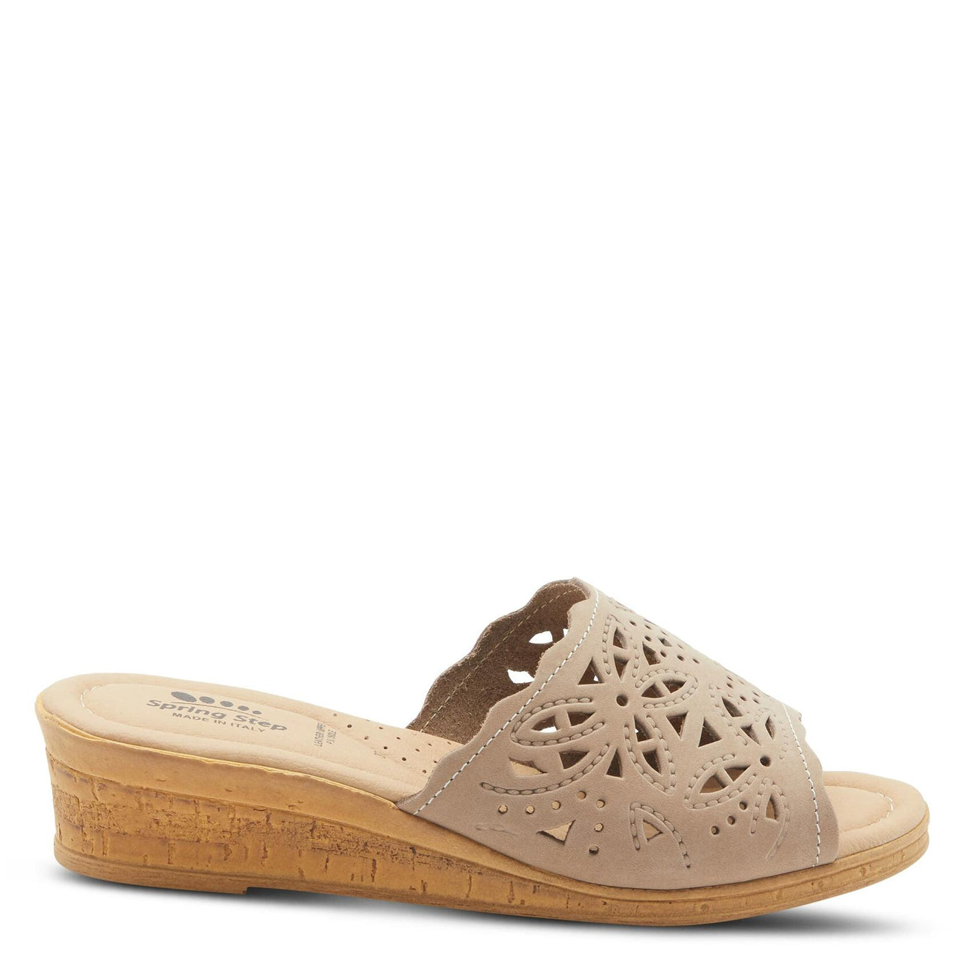 Spring Step Women's Estella Slide Sandal Beige EU 39 / US 8.5