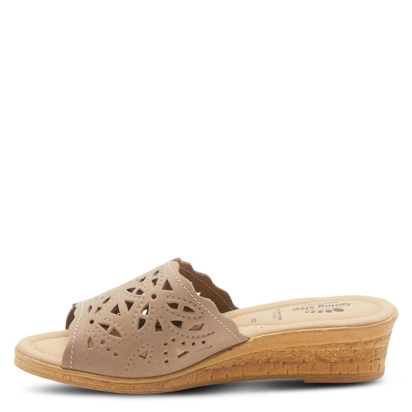 Spring Step Women's Estella Slide Sandal Beige EU 42 / US 10.5-11