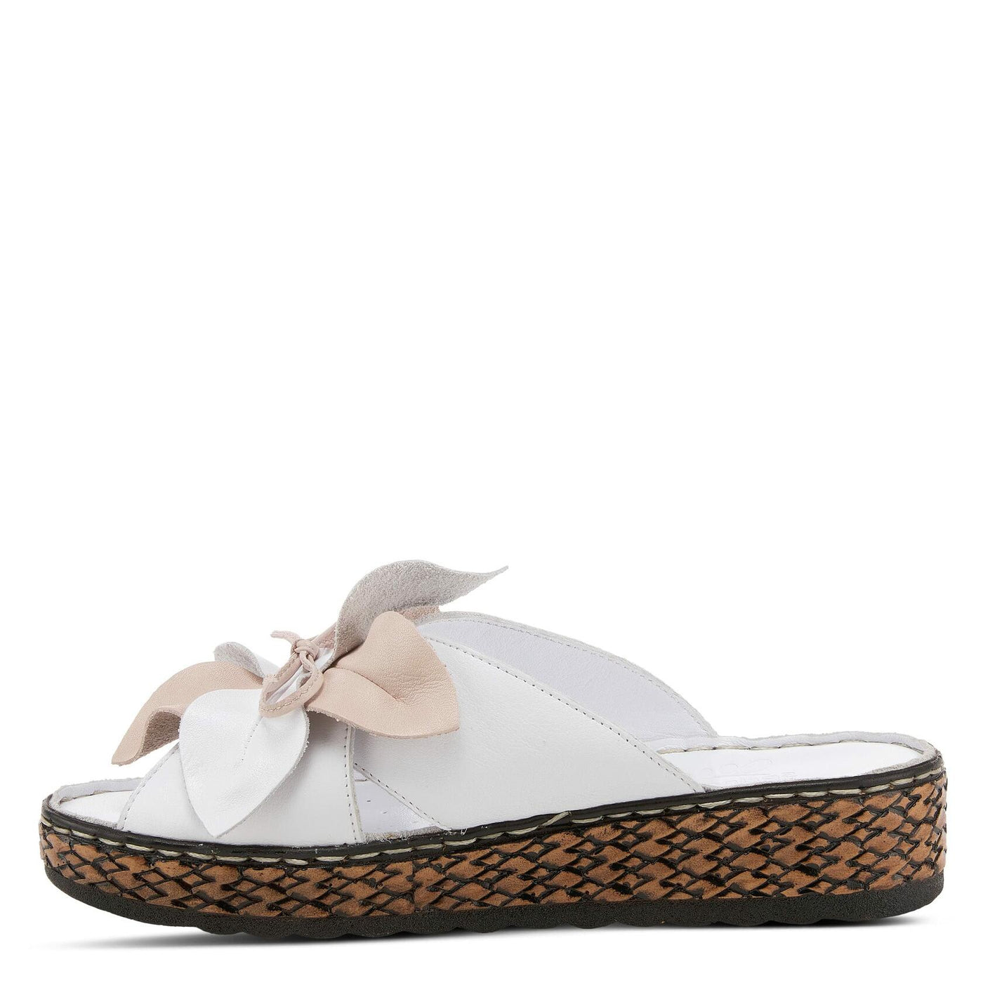 Spring Step Women's Hilary Slide Sandal White EU 41 / US 9.5-10