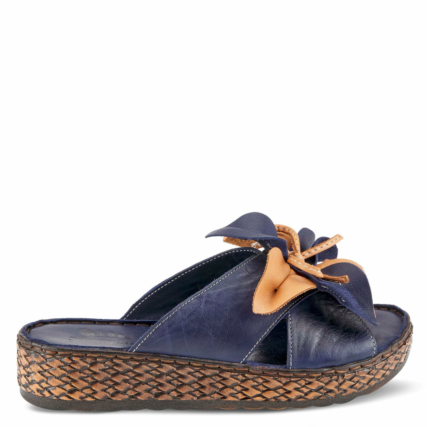 Spring Step Women's Hilary Slide Sandal Navy EU 42 / US 10.5-11