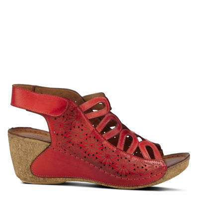 Spring Step Women's Inocencia Slingback Sandal Red EU 38 / US 7.5-8