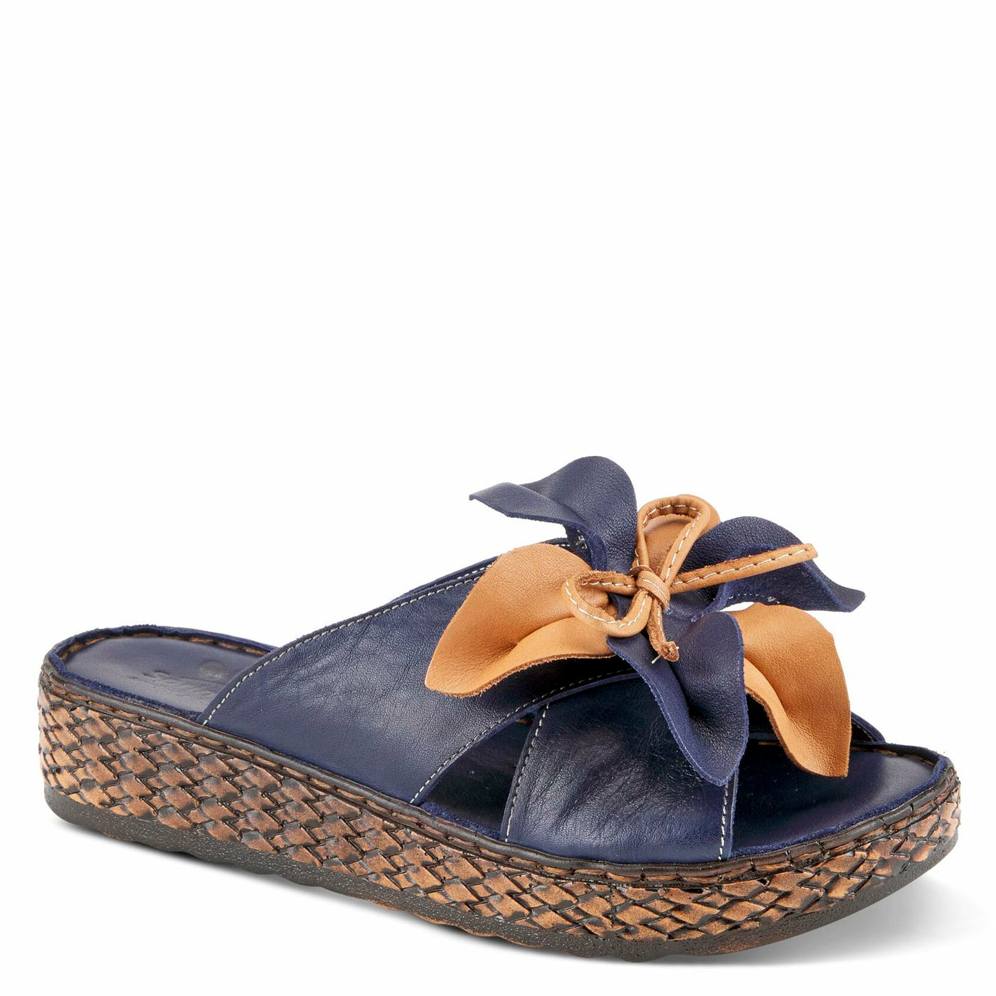 Spring Step Women's Hilary Slide Sandal Navy EU 42 / US 10.5-11