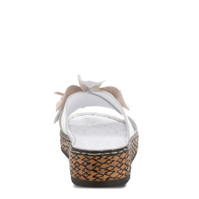 Spring Step Women's Hilary Slide Sandal White EU 41 / US 9.5-10