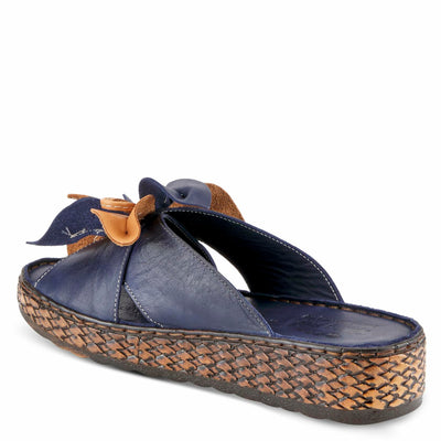 Spring Step Women's Hilary Slide Sandal Navy EU 42 / US 10.5-11