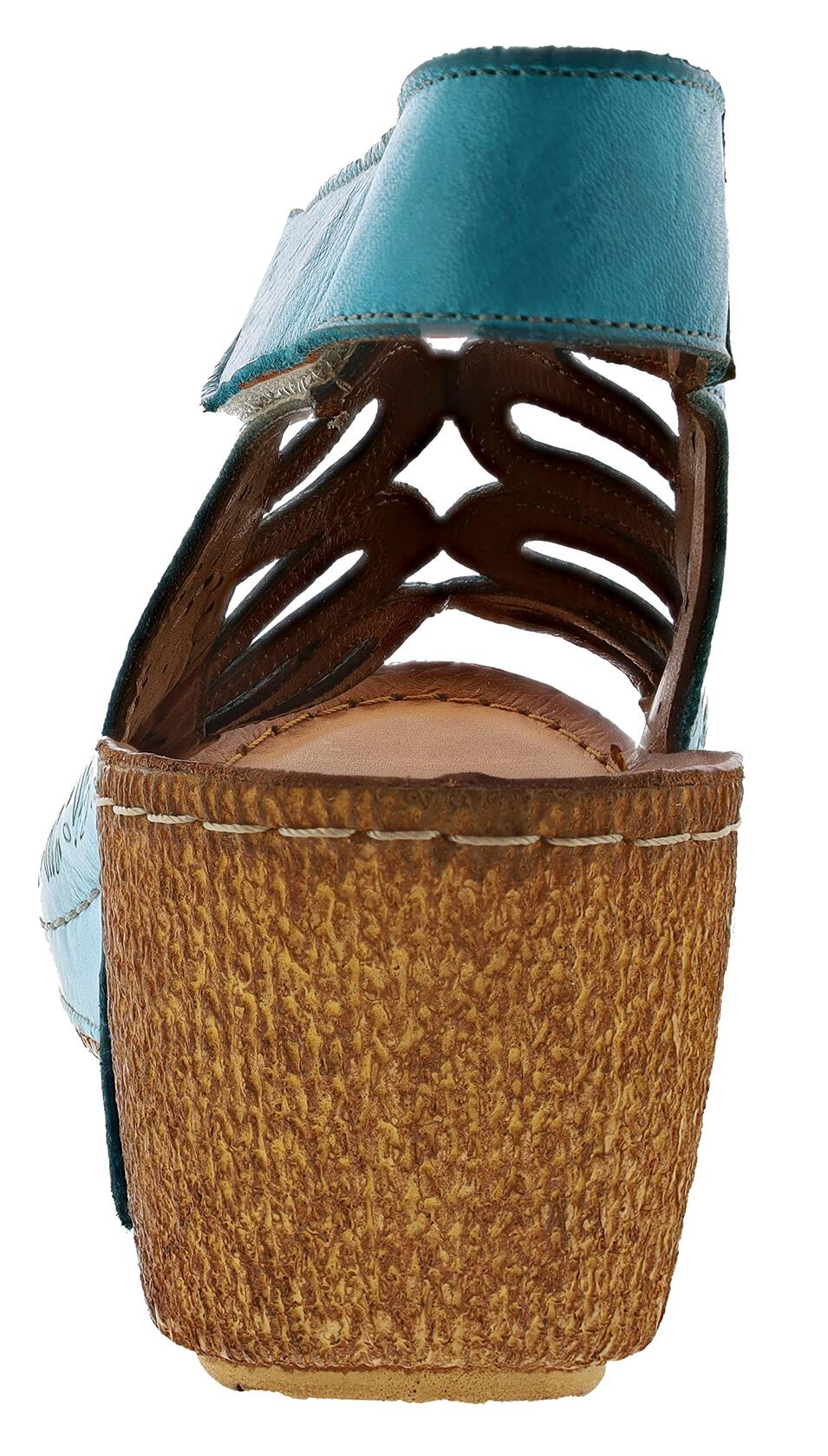 Spring Step Women's Inocencia Slingback Sandal Turquoise EU 39 / US 8.5