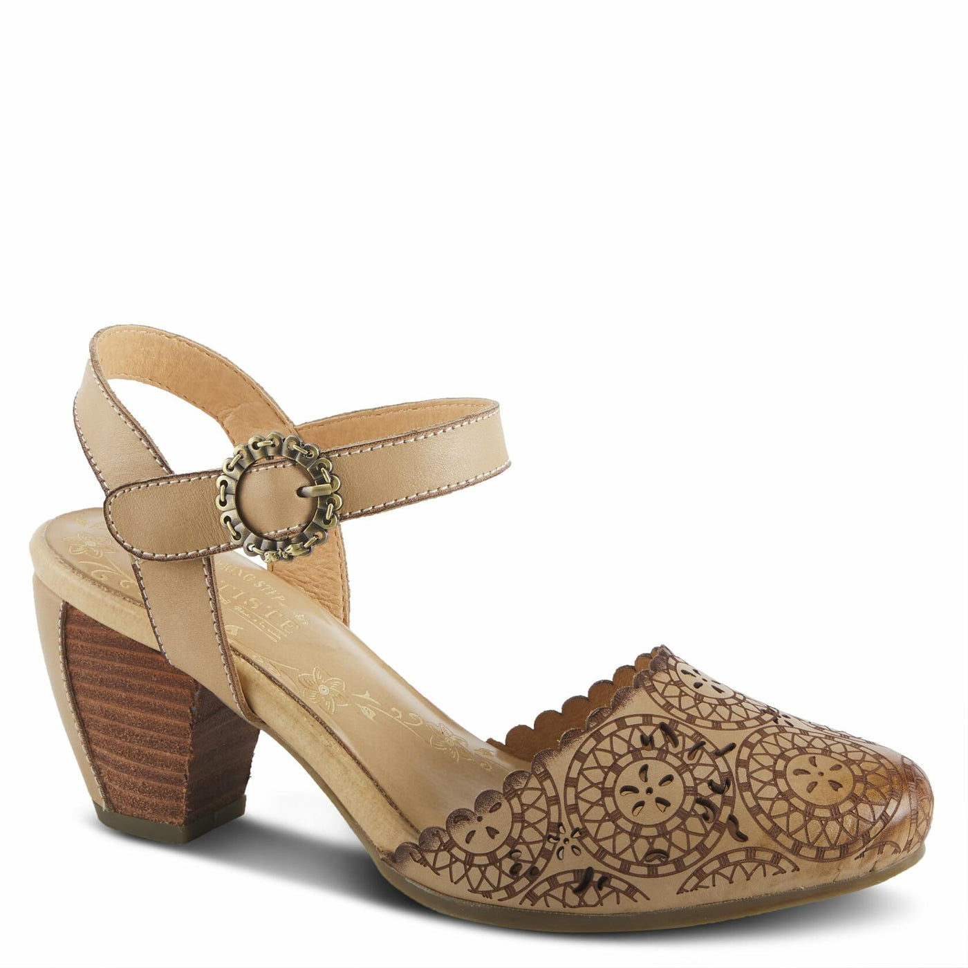 Spring Step L'Artiste Women's Eiloota Sandals Beige EU 35 / US 5