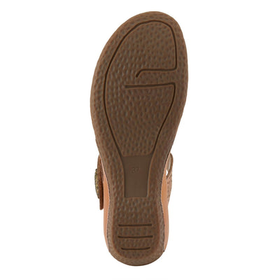 Spring Step L'Artiste Women's Americana Wedge Mary Jane Shoe Camel EU 42 / US 10.5-11