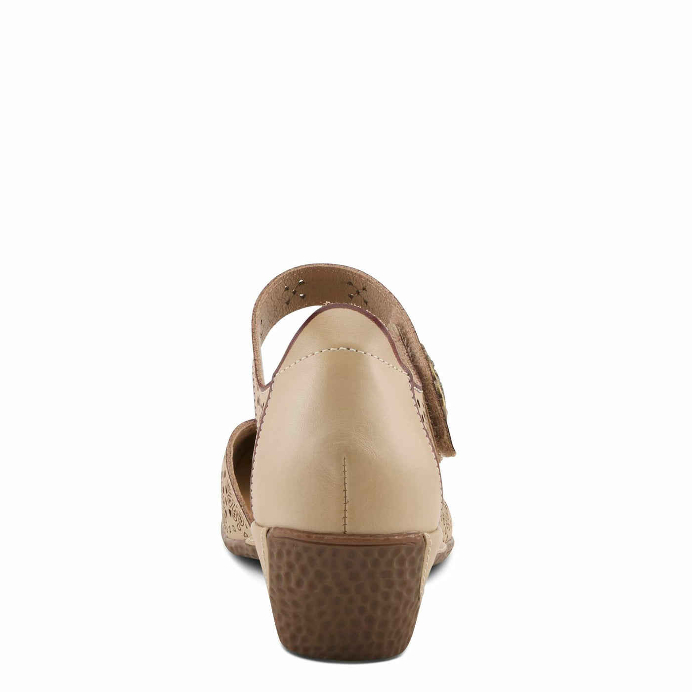 L'Artiste by Spring Step Women's Americana Mary Jane Flat, Beige, 9.5-10