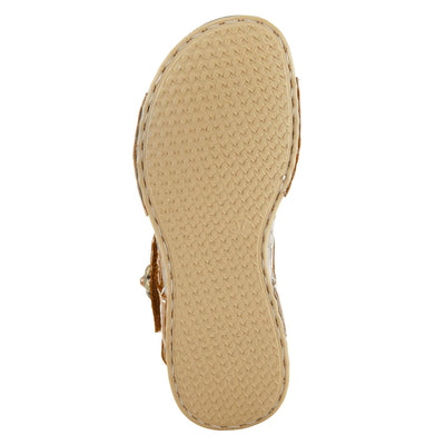 L'Artiste by Spring Step Women's Popular Sandal, Camel Multi, 10.5-11