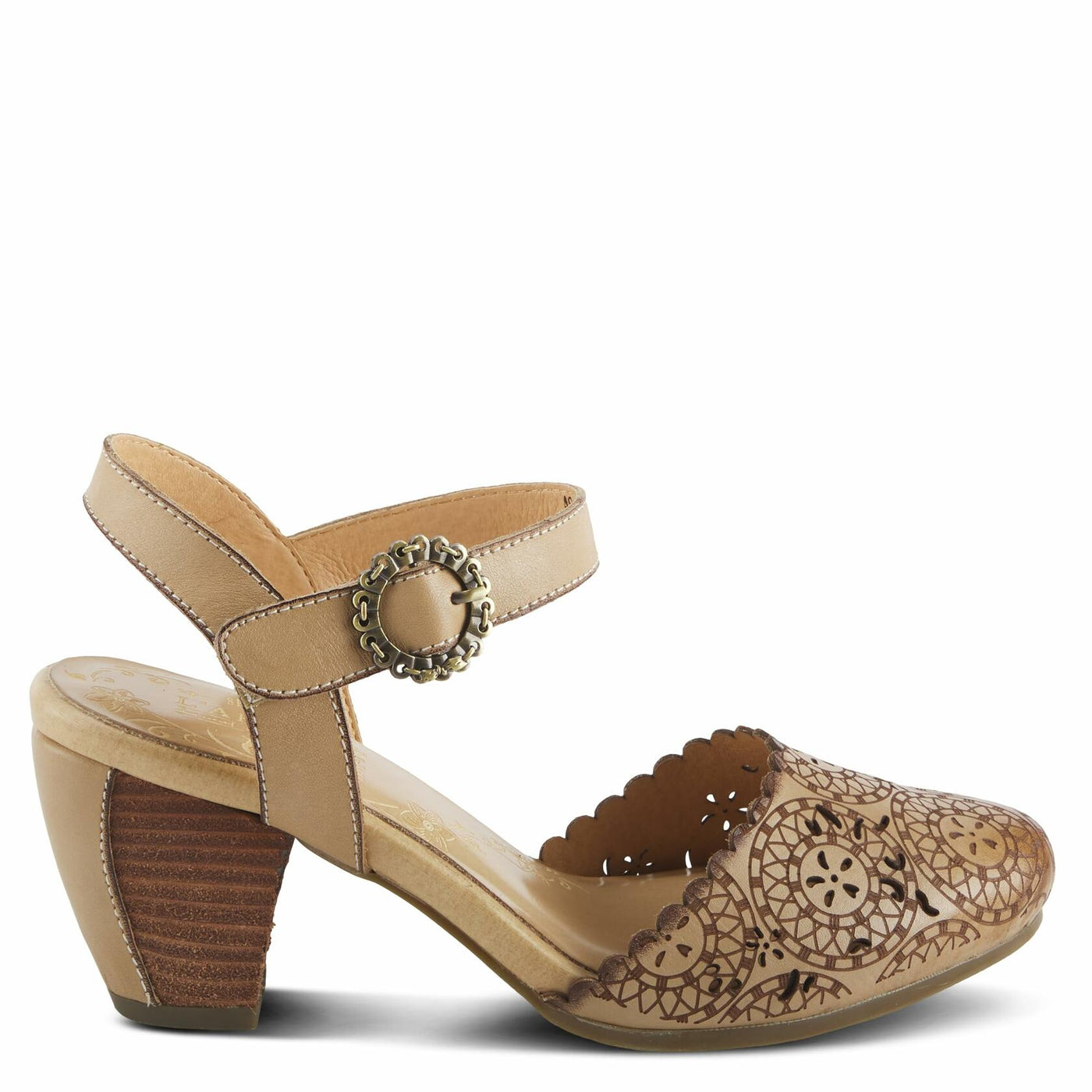 Spring Step L'Artiste Women's Eiloota Sandals Beige EU 39 / US 8.5