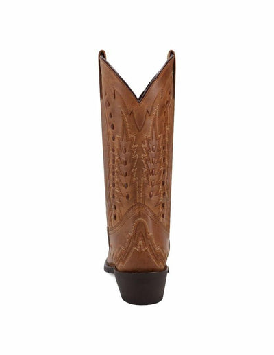 Laredo Men's Silverdale Western Boot, Tan, 7.5