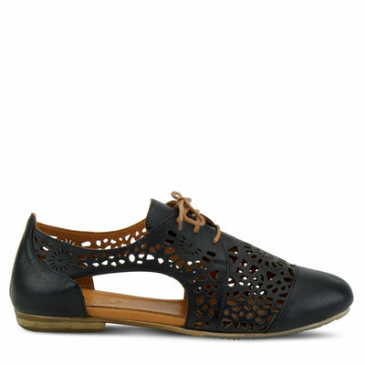 Spring Step Women's Theone Lace-Up Shoe Black EU 41 / US 9.5-10