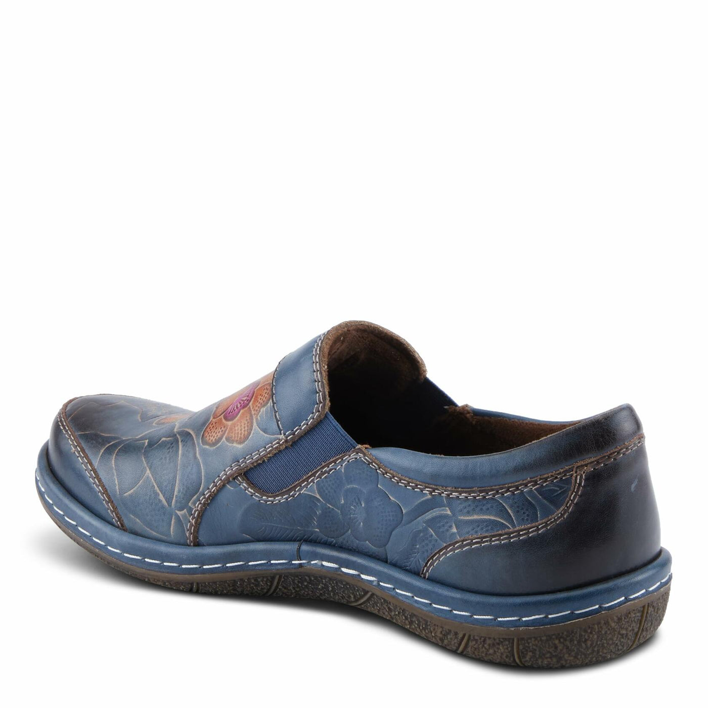 Spring Step L'Artiste Annawan Women's Stretch Fit Sneaker - Comfortable & Supportive, Fashionable & Versatile Blue Multi EU 41 / US 9.5-10