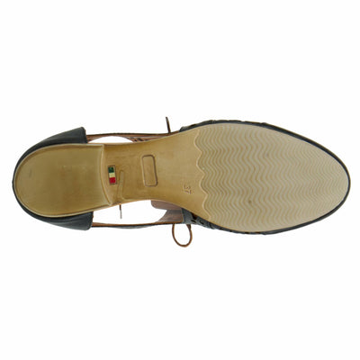 Spring Step Women's Theone Lace-Up Shoe Black EU 36 / US 5.5-6